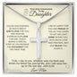 Personalized God's Love Holy Communion Cross : A Special Gift from Mother to Daughter - SacredSteelForge